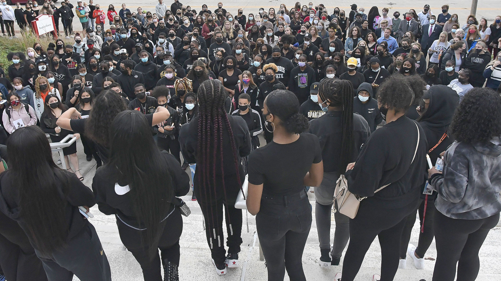 ISU memorial for Jelani Day